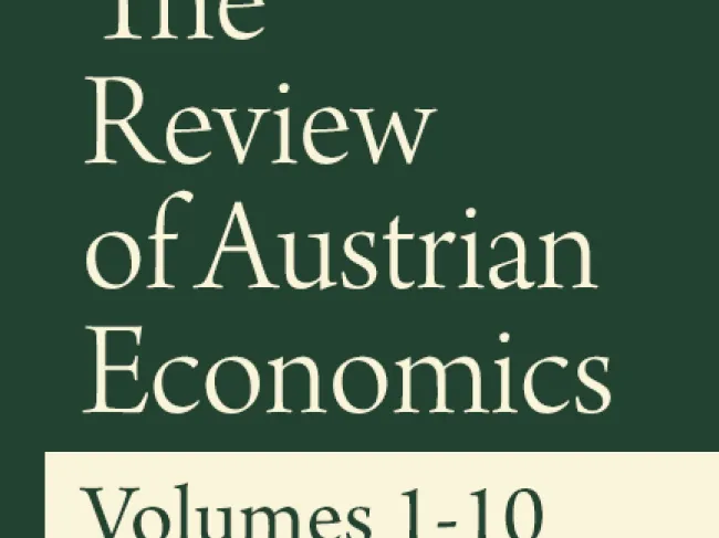 Review of Austrian Economics